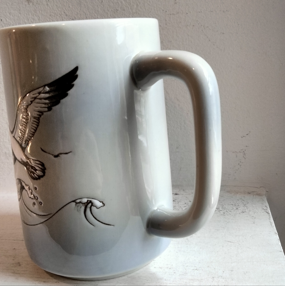Vintage Otagiri Japan seagull mug - Picture 2 of 7
